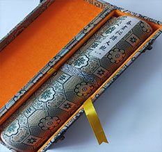 平度书画装裱案例